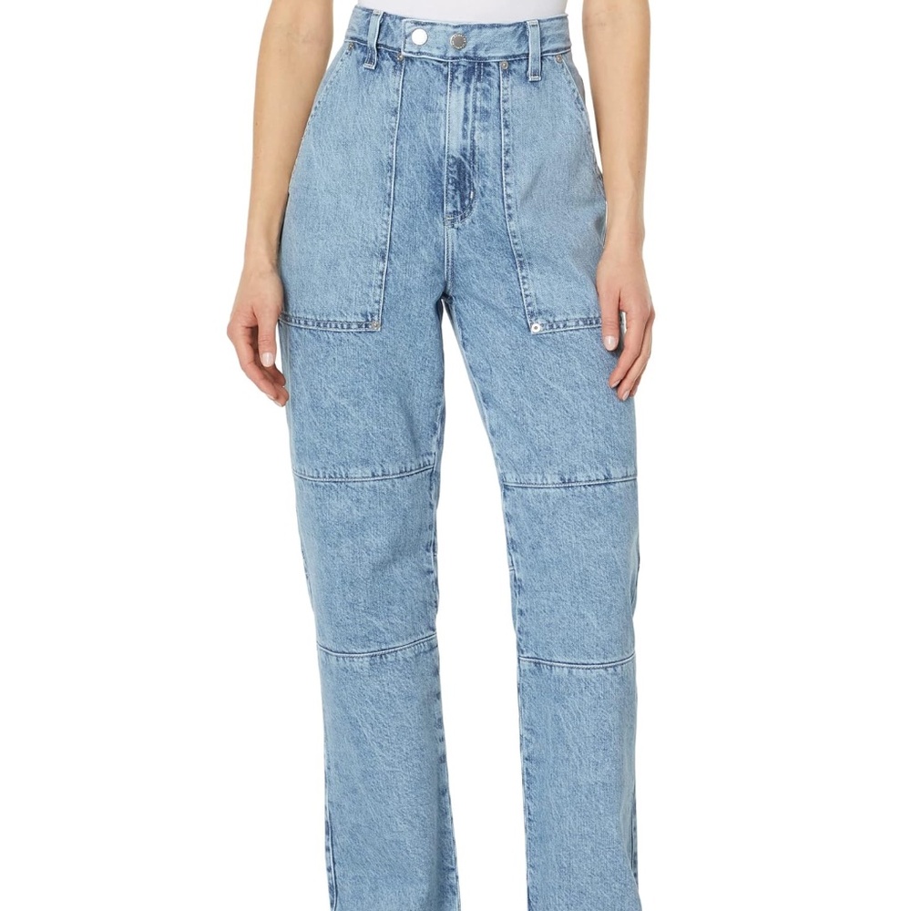 LIKE NEW AG Jeans Clove Workwear Size 27 Relaxed Vintage Straight Patchwork